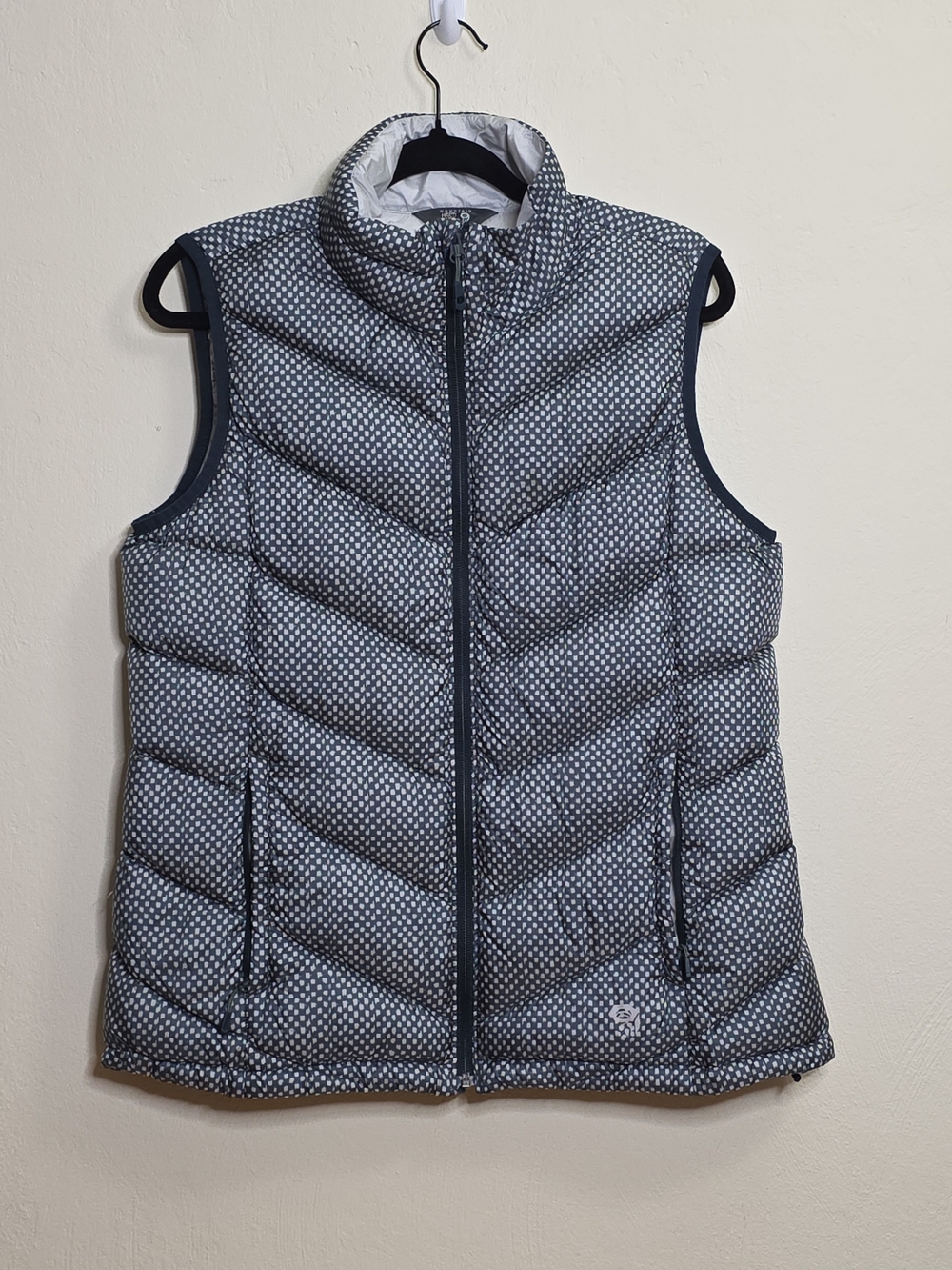 Mountain Hardwear Silver Puffer Jacket - L/G
